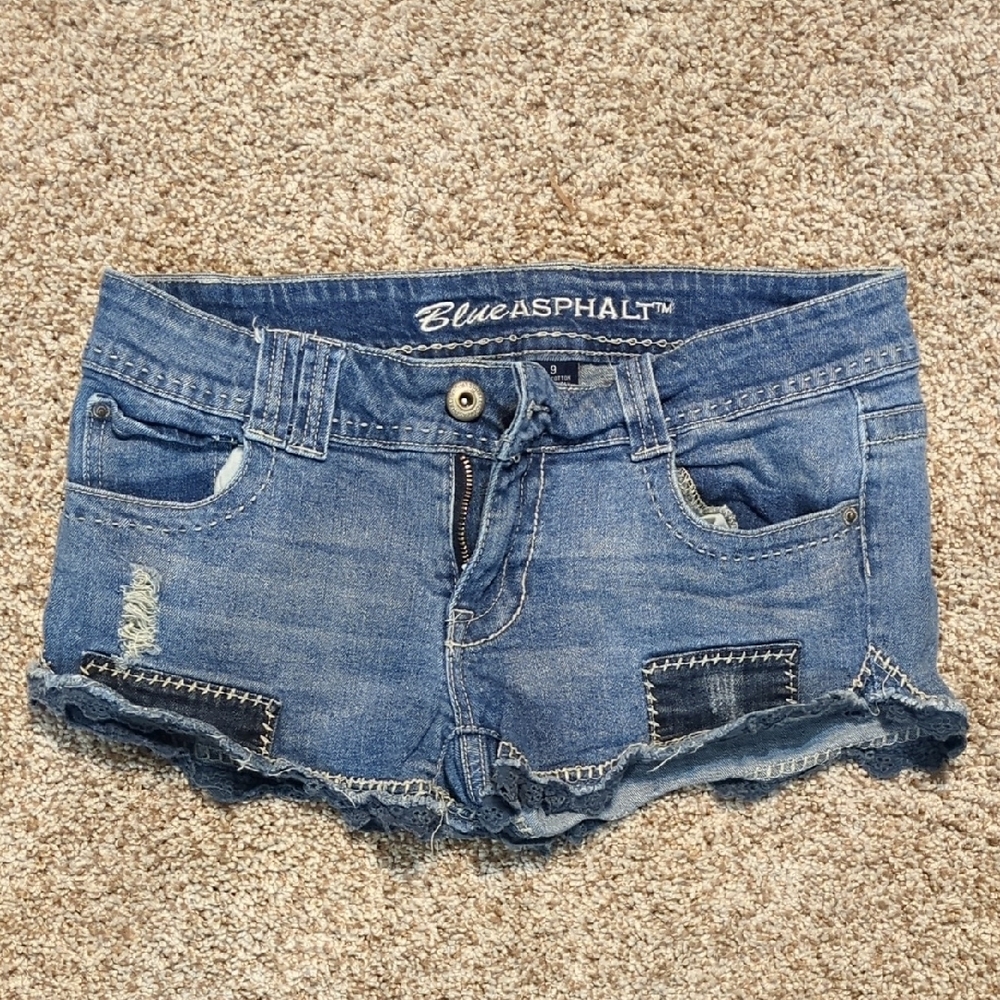 Blue Asphalt Women's Jean Shorts